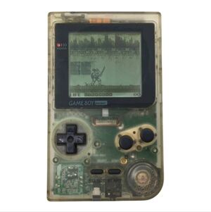 Nintendo Game Boy Pocket Clear Design